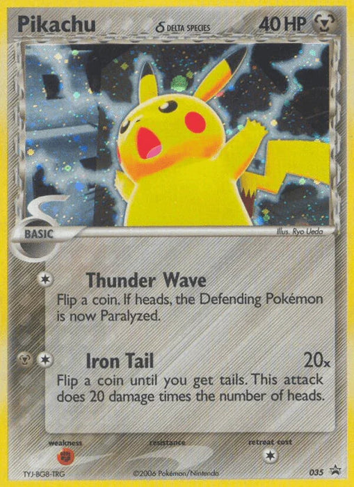 Pikachu (035) (Delta Species) [Nintendo: Black Star Promos] - for just $78.30! 