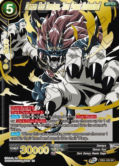 Demon God Demigra, True Power Unleashed (Alternate Art) (DB3-109) [Special Anniversary Set 2021] - for just $0.15! 