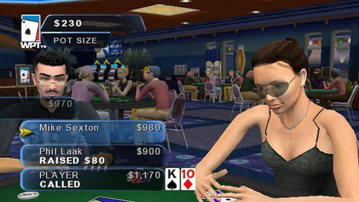 World Poker Tour – PlayStation 2 (PS2) - for just $3.99! 