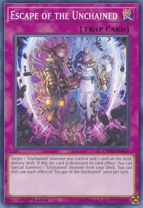 Escape of the Unchained [CHIM-EN069] Common - for just $0.25! 