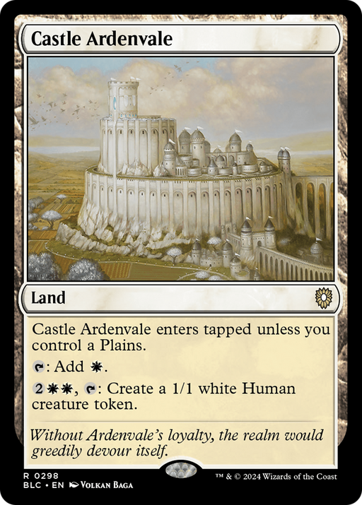 Castle Ardenvale (BLC-298) - Bloomburrow Commander - for just $0.10! 