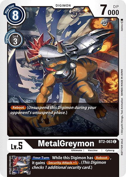 MetalGreymon [BT2-063] (Official Tournament Pack Vol.3) [Release Special Booster Promos] - Just $0.09! Shop now at Retro Gaming of Denver