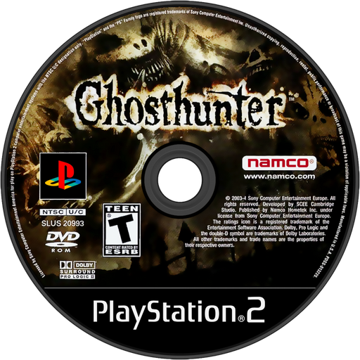 Ghosthunter – PlayStation 2 (PS2) - for just $0! 