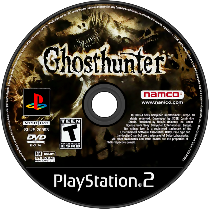 Ghosthunter – PlayStation 2 (PS2) - for just $0! 