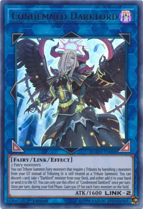 Condemned Darklord [DUOV-EN006] Ultra Rare - for just $1.70! 