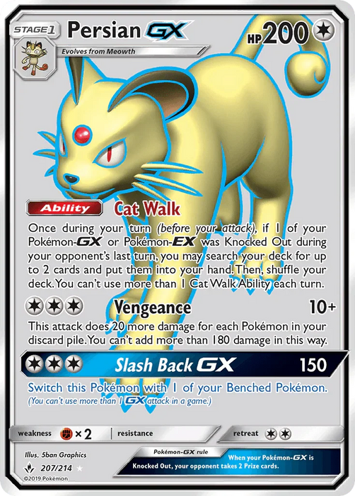 Persian GX (207/214) [Sun & Moon: Unbroken Bonds] - for just $2.85! 