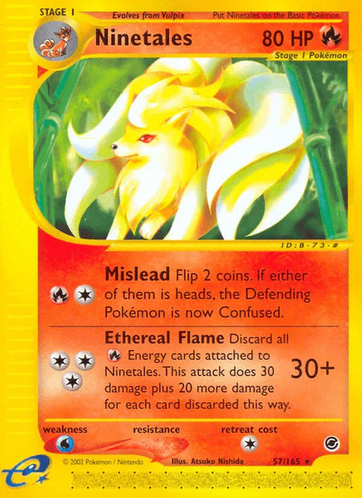 Ninetales (57/165) [Expedition: Base Set] - for just $6.70! 