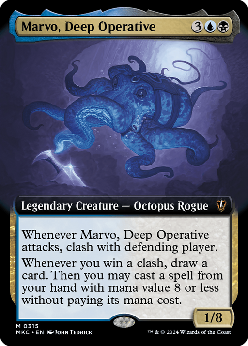 Marvo, Deep Operative (MKC-315) - Murders at Karlov Manor Commander: (Extended Art) - for just $0.92! 
