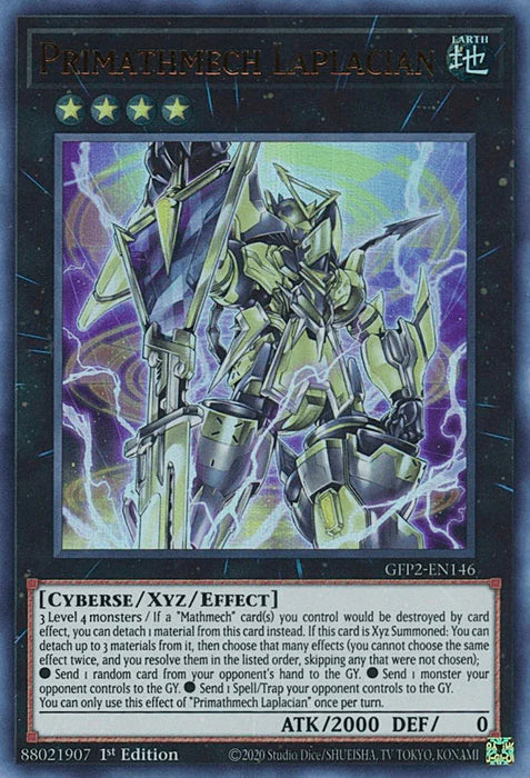 Primathmech Laplacian [GFP2-EN146] Ultra Rare - for just $0.10! 