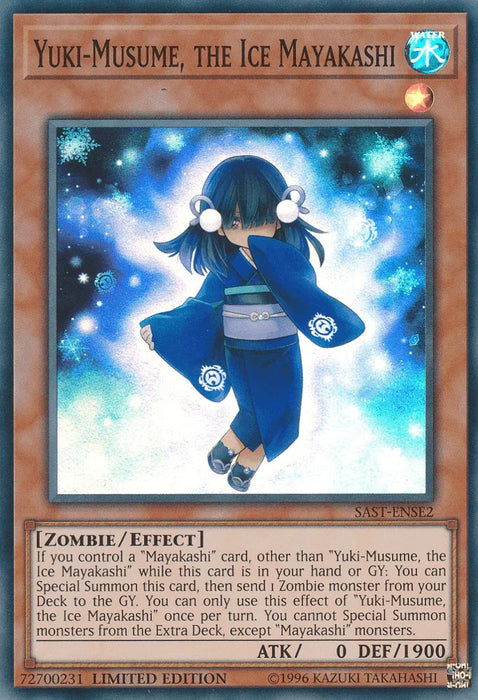 Yuki-Musume, the Ice Mayakashi [SAST-ENSE2] Super Rare - for just $0.10! 