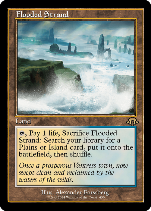 Flooded Strand (Retro Frame) (MH3-436) - Modern Horizons 3 - for just $7.99! 
