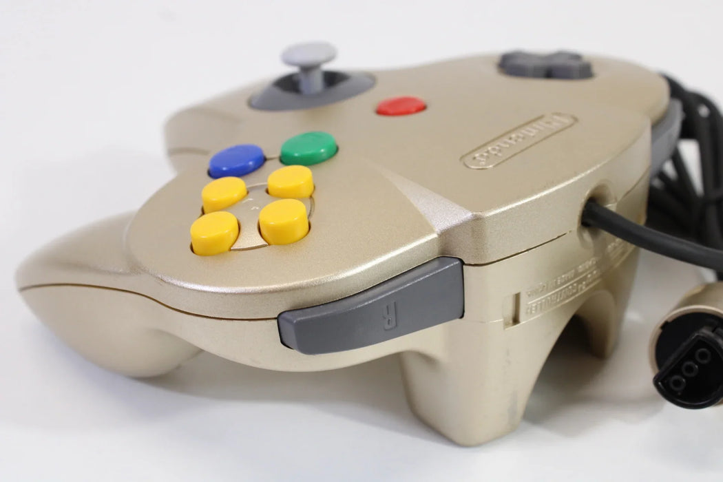 N64 Controller [Gold] [Scratch and Scuff] – Nintendo 64 Accessory (N64) - for just $34.99! 