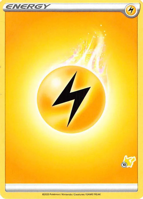 Lightning Energy (Pikachu Stamp #10) [Battle Academy 2022] - for just $0.10! 
