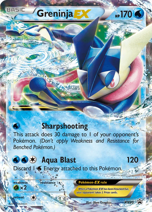 Greninja EX (XY20) [XY: Black Star Promos] - for just $12.45! 