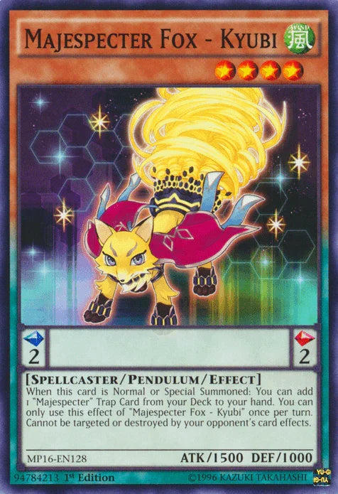 Majespecter Fox - Kyubi [MP16-EN128] Common - for just $0.20! 