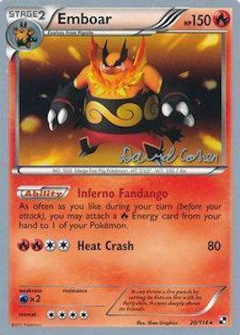 Emboar (20/114) (Twinboar - David Cohen) [World Championships 2011] - for just $4! 
