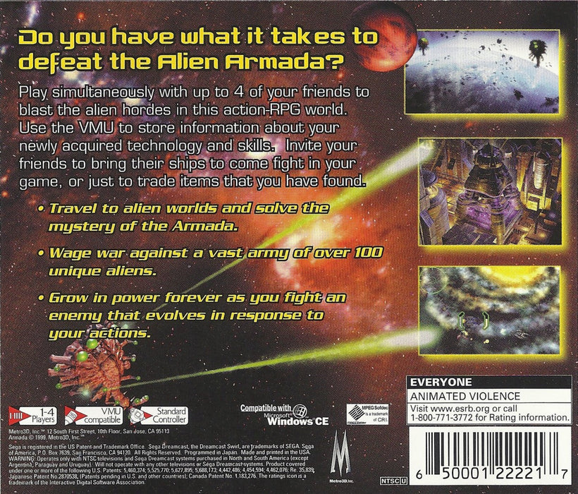 Armada – Sega Dreamcast (DC) - for just $22.99! 