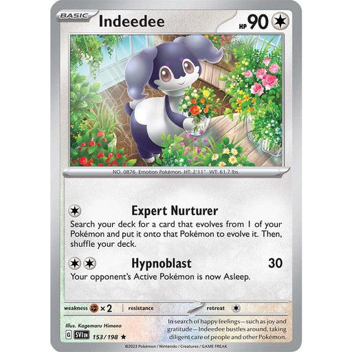 Indeedee (153/198) [Scarlet & Violet: Base Set] - Just $0.05! Shop now at Retro Gaming of Denver