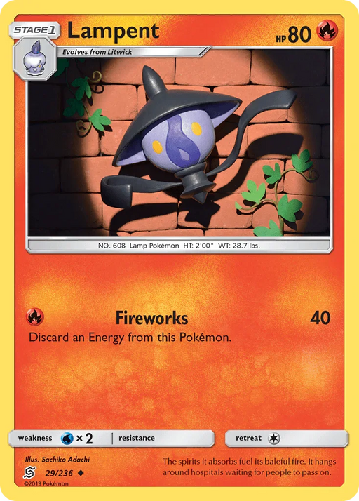 Lampent (29/236) [Sun & Moon: Unified Minds] - for just $3.50! 