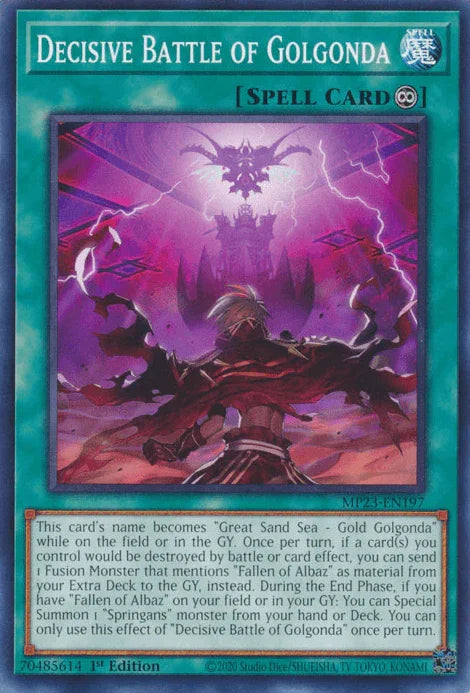 Decisive Battle of Golgonda [MP23-EN197] Common - for just $0.10! 