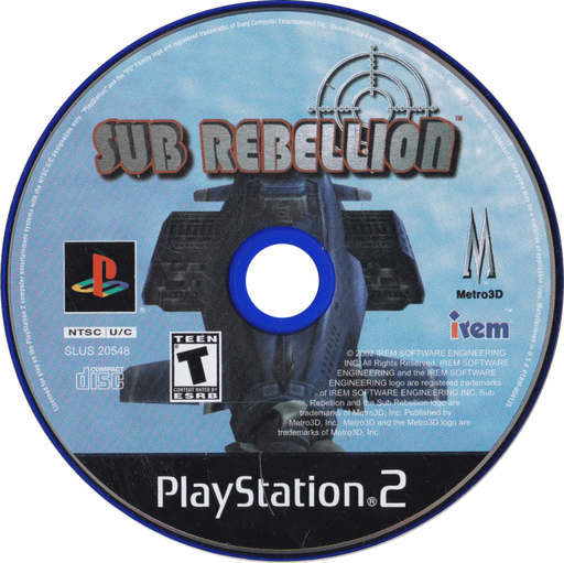 Sub Rebellion – PlayStation 2 (PS2) - for just $0! 