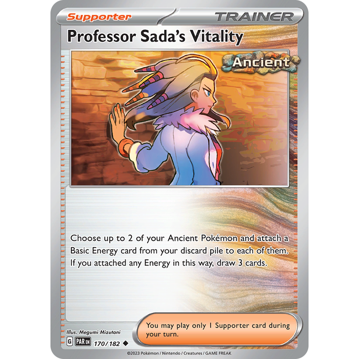 Professor Sada's Vitality (170/182) [Scarlet & Violet: Paradox Rift] - Just $0.20! Shop now at Retro Gaming of Denver