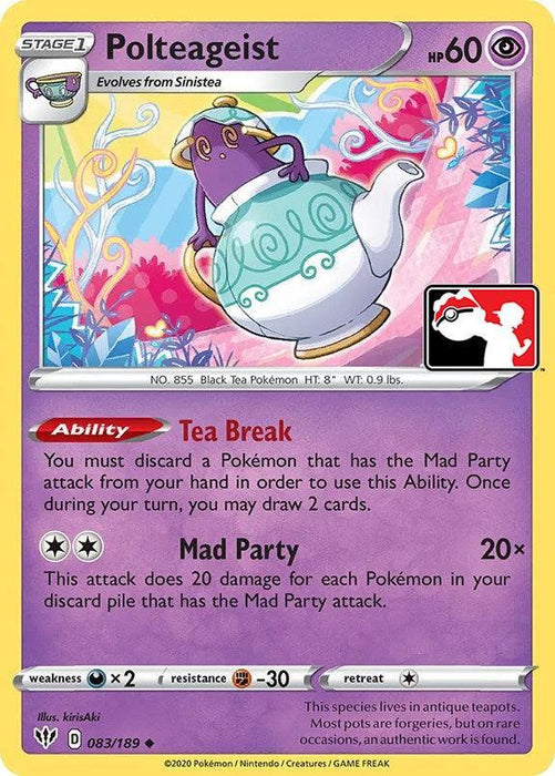 Polteageist (083/189) [Prize Pack Series One] - for just $0.25! 