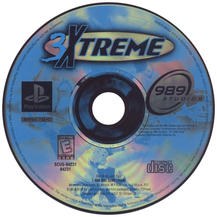 3Xtreme – PlayStation 1 (PS1) - for just $6.99! 