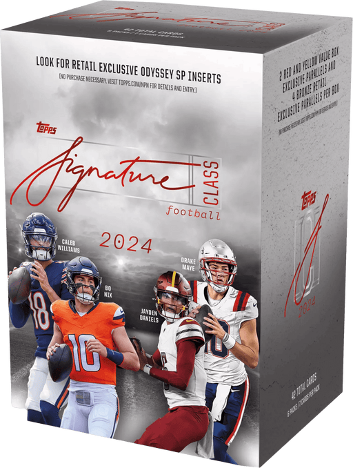 2024 Topps Signature Class Football - Blaster Box - for just $40! 