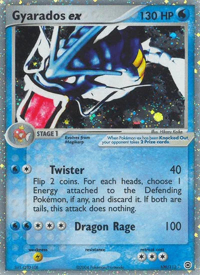 Gyarados ex (109/112) [EX: FireRed & LeafGreen] - for just $95.05! 