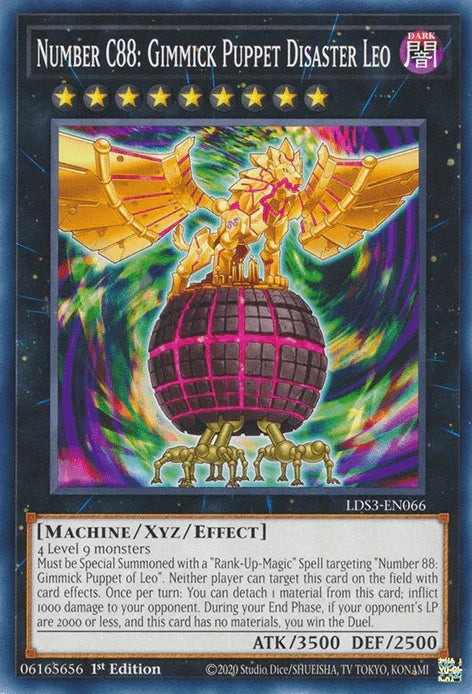 Number C88: Gimmick Puppet Disaster Leo [LDS3-EN066] Common - for just $0.10! 