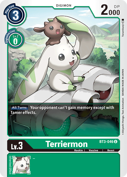 Terriermon [BT3-046] [Release Special Booster Ver.1.5] - Just $0.09! Shop now at Retro Gaming of Denver