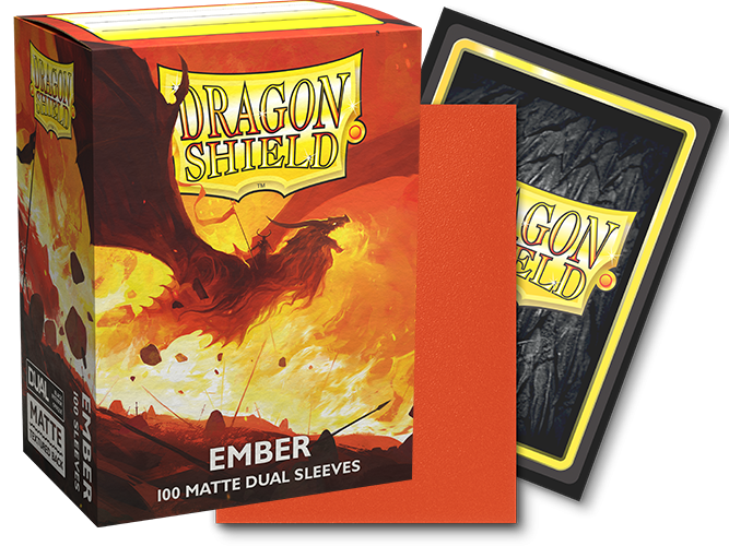 Dragon Shield: Standard 100ct Sleeves - Ember (Dual Matte) - Just $9.95! Shop now at Retro Gaming of Denver