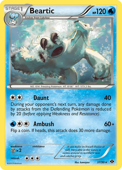 Beartic (37/99) [Black & White: Next Destinies] - for just $0.35! 