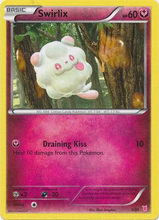 Swirlix (1/30) [XY: Trainer Kit 1 - Wigglytuff] - Just $0.35! Shop now at Retro Gaming of Denver