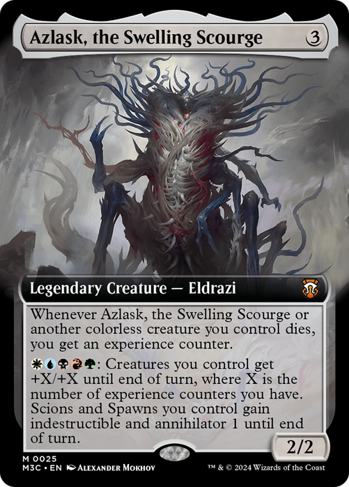 Azlask, the Swelling Scourge (M3C-025) - Modern Horizons 3 Commander: (Extended Art) - for just $0.16! 