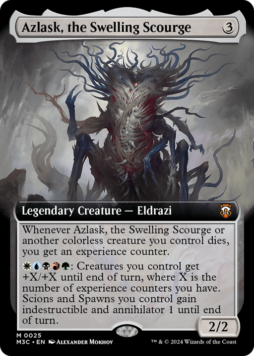 Azlask, the Swelling Scourge (M3C-025) - Modern Horizons 3 Commander: (Extended Art) - for just $0.16! 