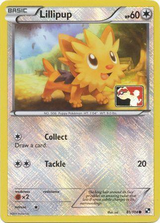Lillipup (81/114) (League Promo) [Black & White: Base Set] - for just $1.30! 