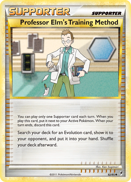 Professor Elm's Training Method (82/95) [HeartGold & SoulSilver: Call of Legends] - Just $0.05! Shop now at Retro Gaming of Denver