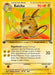 Raichu (29/62) [Fossil 1st Edition] - for just $4.65! 