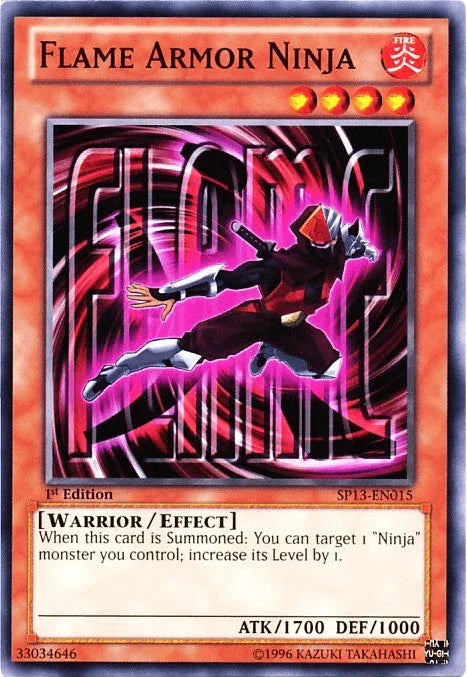Flame Armor Ninja [SP13-EN015] Common - for just $0.10! 