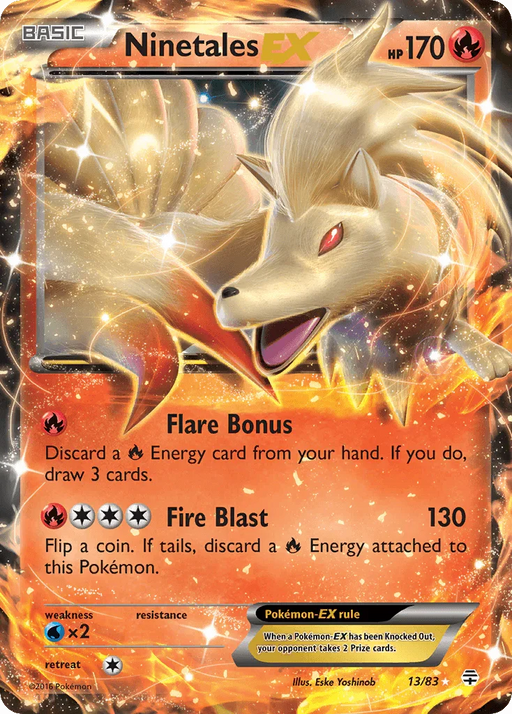 Ninetales EX (13/83) [XY: Generations] - for just $2.20! 