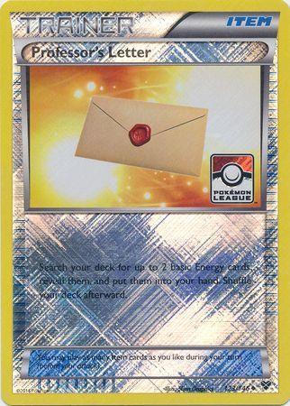 Professor's Letter (123/146) (League Promo) [XY: Base Set] - for just $2.50! 