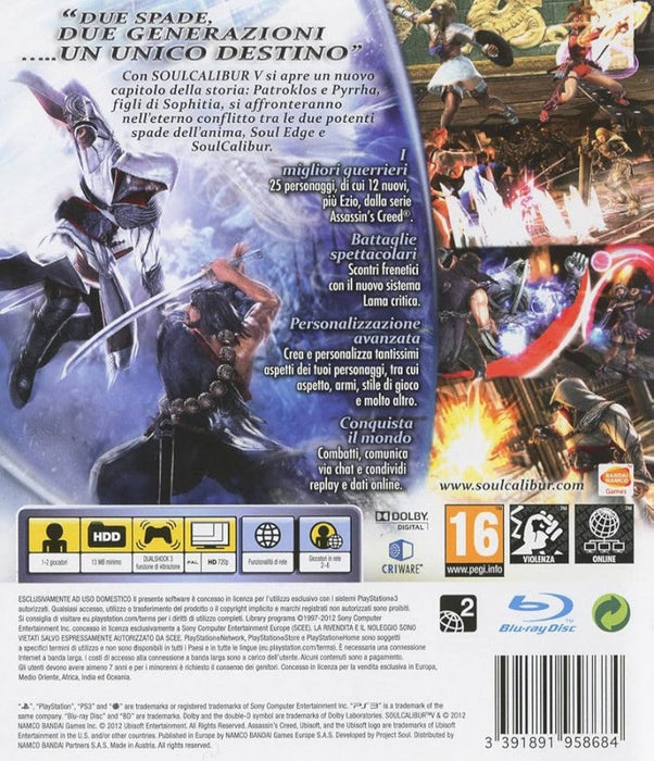 SoulCalibur V [PAL Import] – PlayStation 3 (PS3) - for just $8.99! 