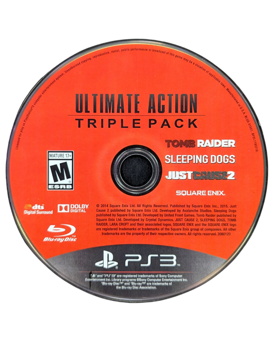 Ultimate Action Triple Pack — PlayStation 3 (PS3) - for just $12.99! 