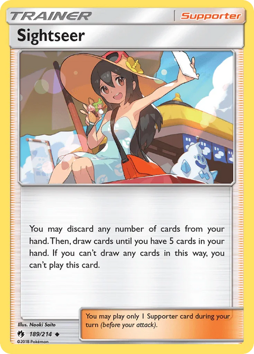 Sightseer (189/214) [Sun & Moon: Lost Thunder] - for just $0.15! 