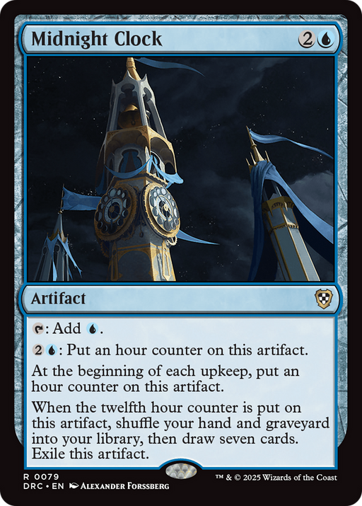 Midnight Clock (DRC-079) - Commander: Aetherdrift - for just $0.12! 