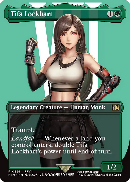 Tifa Lockhart (FIN-391) - FINAL FANTASY (Borderless) - for just $3.28! 