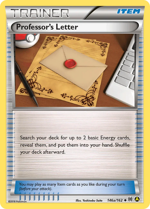 Professor's Letter (146a/162) [Alternate Art Promos] - for just $7.70! 