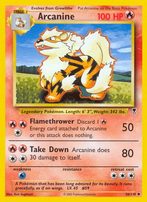 Arcanine (36/110) [Legendary Collection] - for just $2.90! 